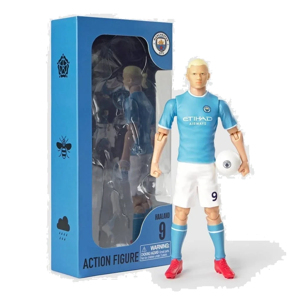 Fotballfigur Haaland i Manchester City - drakt