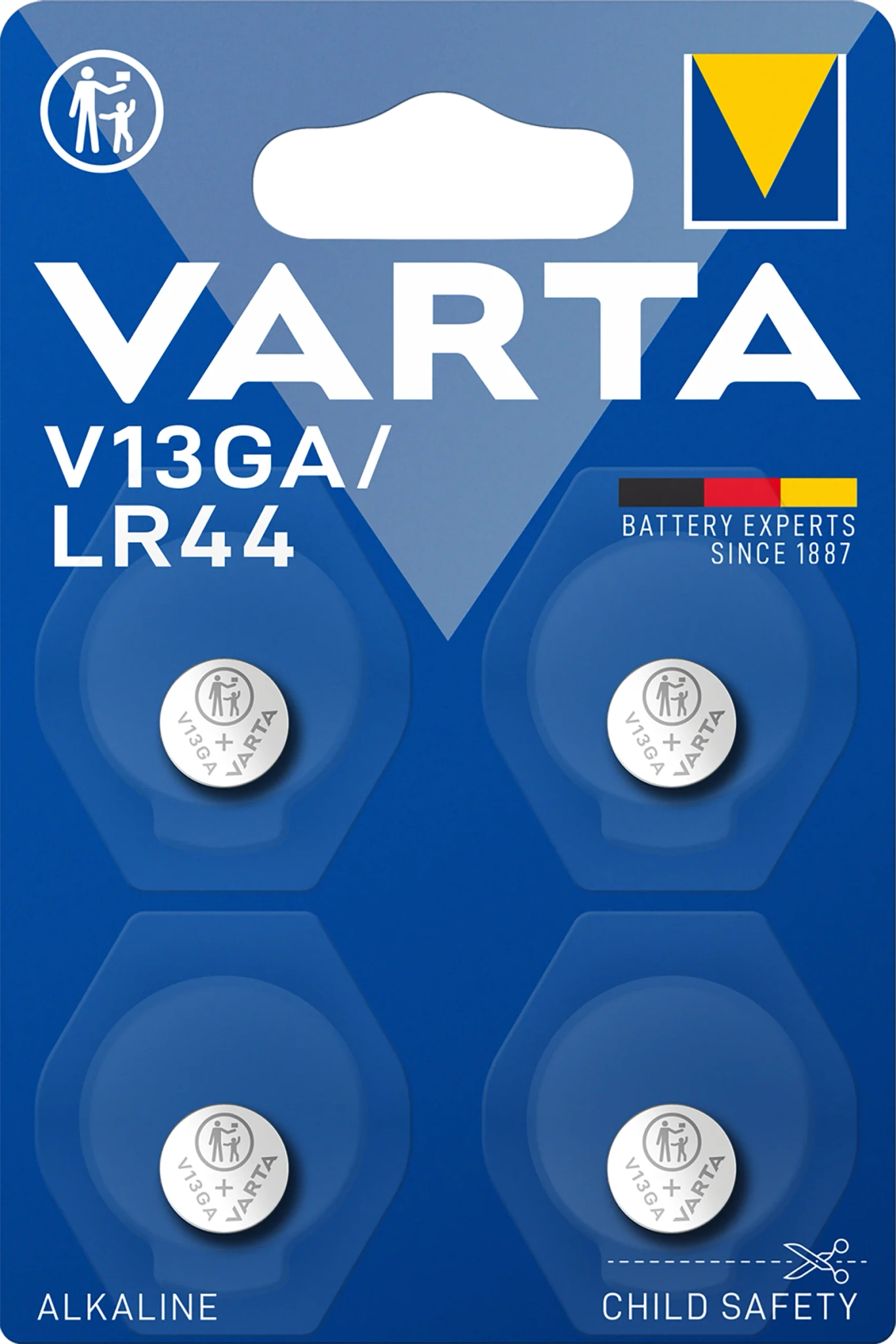 Batteri Alkaline V13GA 4-pack