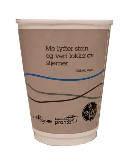Kaffekopper Double Wall 25 stk
