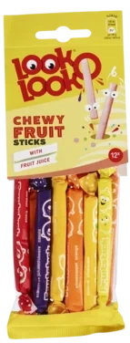 Chewy Fruitsticks 96g Look-o-look