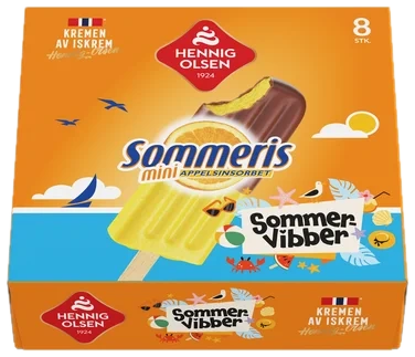 Sommeris 8stk Hennig-Olsen