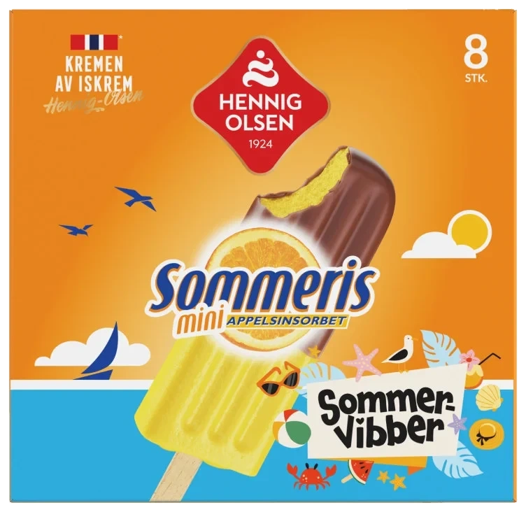 Sommeris 8stk Hennig-Olsen