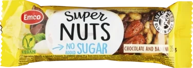 Super Nuts Bar Chocolate & Banana Glutenfri 35g
