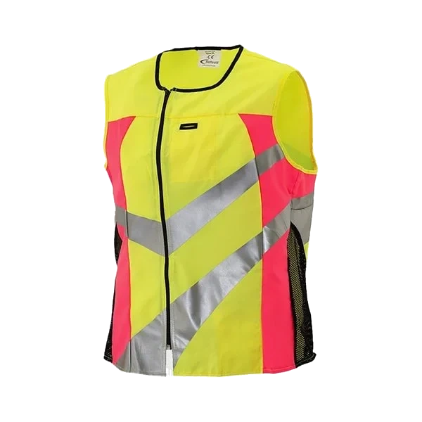 Refleksvest til Løping - Gul/Rosa