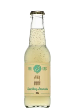 Three Cents Sparkling Lemonade 24fl Á 20cl