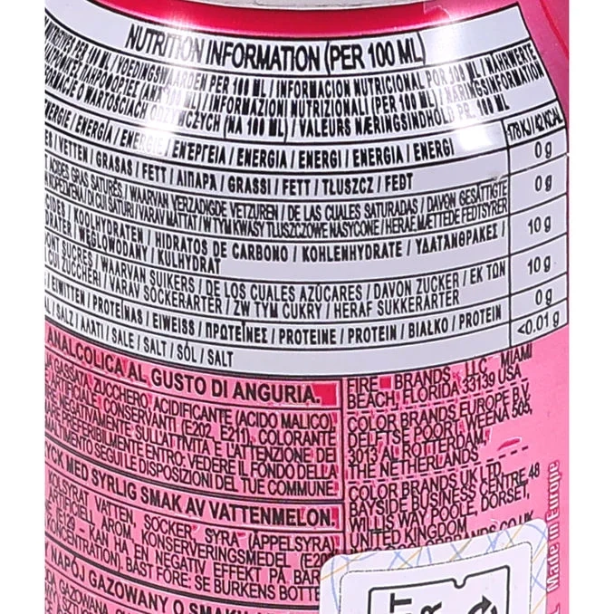 Soda Watermelon 12-pack