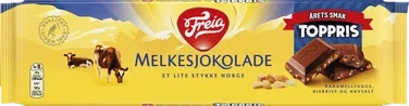 Melkesjokolade m/Toppris 190g