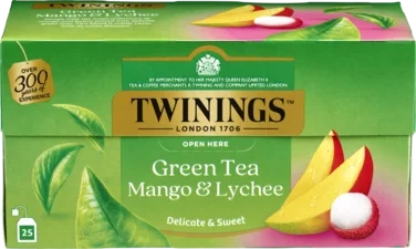 Twinings Grønn Te Mango & Lychee 25bg