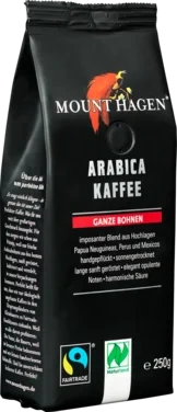 Mount Hagen Bønner Arabica 250g