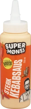 Sterk Kebabsaus 250ml Super Mønsj