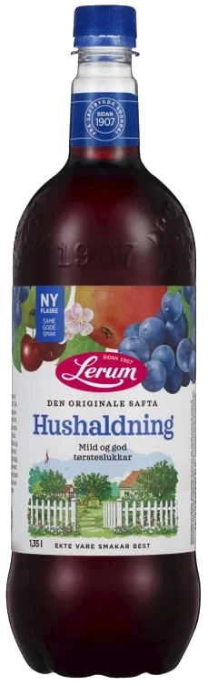 Husholdningssaft Original 1,35l Lerum
