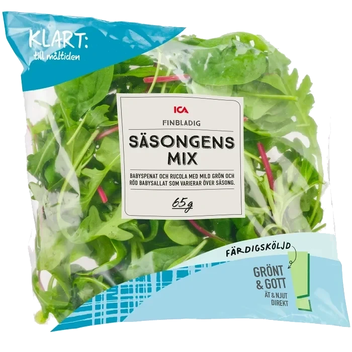 Finbladig Säsongens Mix 65g ICA