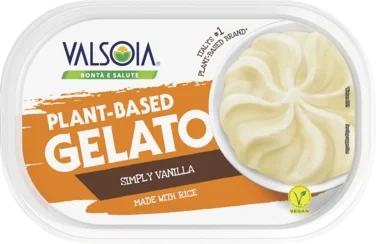 Gelato Ris-Is Vanilje Melkefri 1l Valsoia