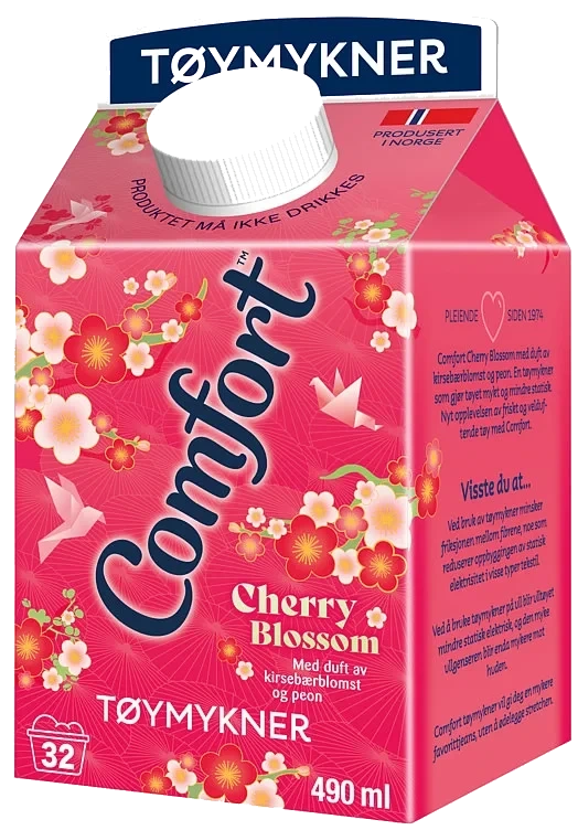 Comfort Tøymykner Cherry Blossom 490ml