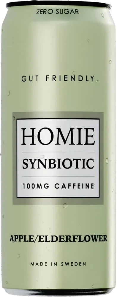 Homie Synbiotic Apple Elderflower Zero Sugar