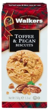 Kjeks m/Toffee & Pecan 150g Walkers