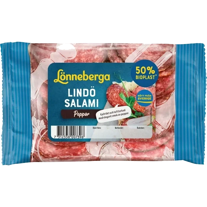 Lindösalami Peppar 90g Lönneberga