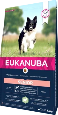 Eukanuba Dog Adult Senior Sm/med 2.5kg