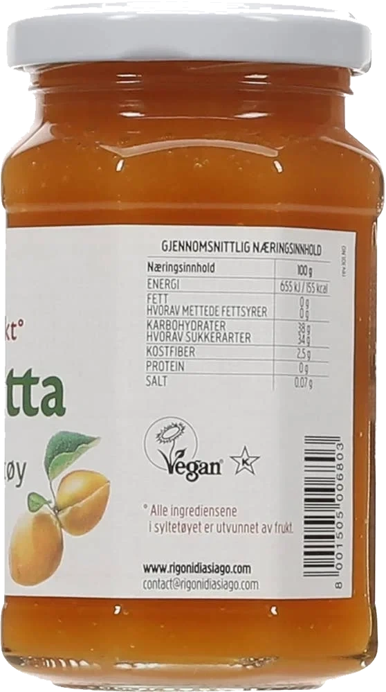 Økologisk aprikossyltetøy