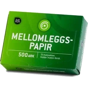 Mellomleggspapir 500 Stk