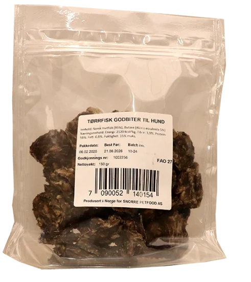 Tørrfisk Godbiter 150g