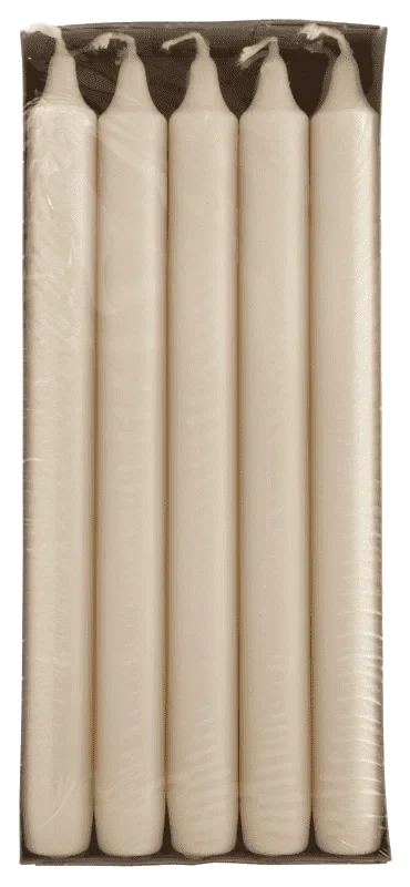 Moda Kronelys Champagne 24cm 10stk