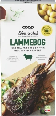 Coop Lammebog U/bogblad Rødv Sous Vide Ca 1,5kg