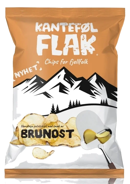 Kantefølflak Brunost 150 g
