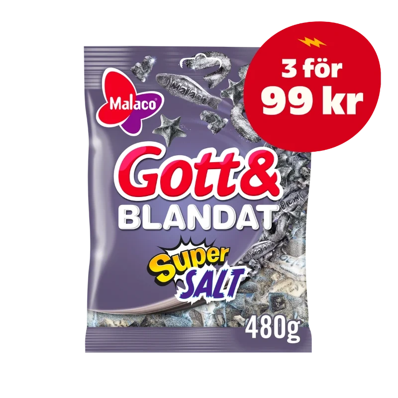 Gott & Blandat Supersalt