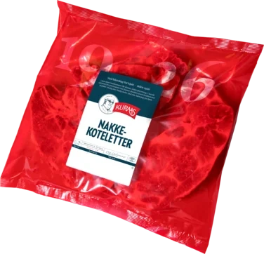 KURAAS Nakkekoteletter Ca 1kg