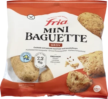 Fria Grove Minibaguetter Glutenfri 280g