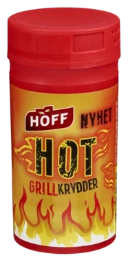Grillkrydder Hot 130g Hoff