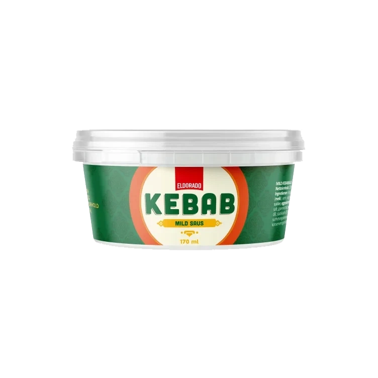 Kebabsaus Mild 170ml Eldorado