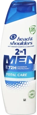 Shampoo men Total Care 2in1 250ml H&s