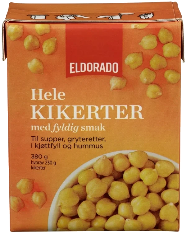 Kikerter 380g Eldorado