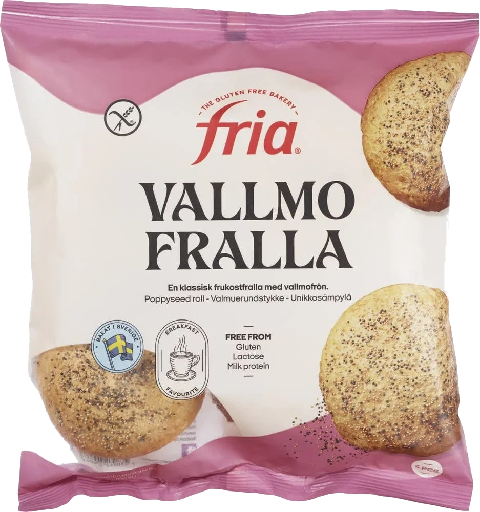 Rundstykker med Valmuefrø