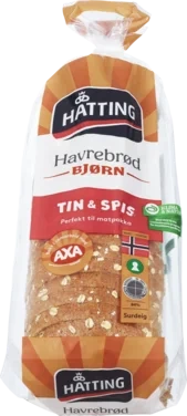 Havrebrød Bjørn 700g Hatting