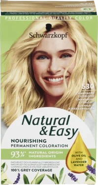 Natural & Easy 530 Champagneblond Hårfarge