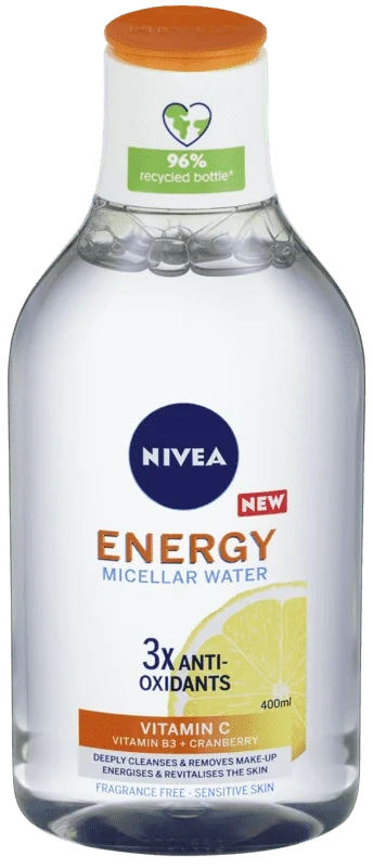 Nivea Energy Micellar Water 3x Anti-oxidants 400ml