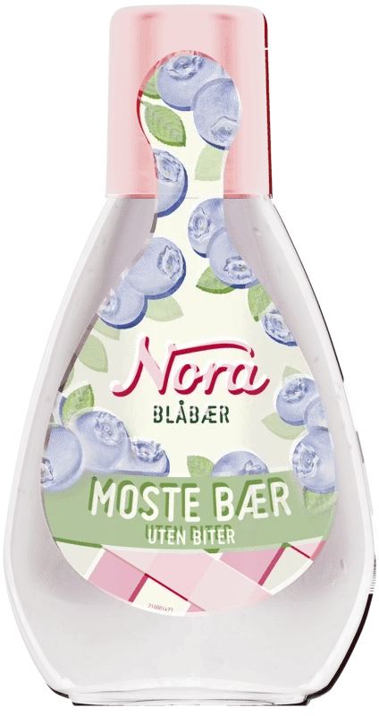 Blåbærsyltetøy Squeezy 435g