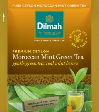 Moroccan Mint Green Tea, Etisk Produsert Te, 100 Stk, Dilmah
