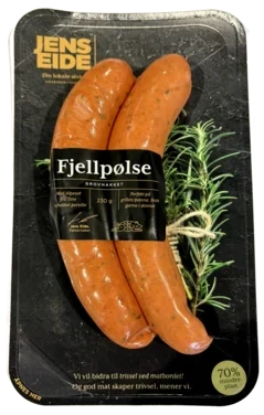 Fjellpølse 230g Jens Eide