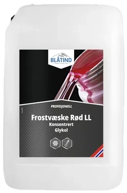 Blåtind Profesjonell Frostvæske Rød Long Life 20l