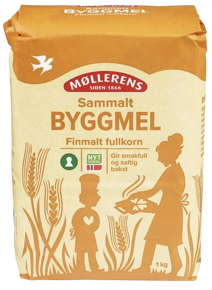 Sammalt byggmel
