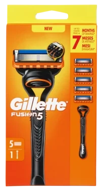 Barberhøvel Fusion5 5blad Gillette