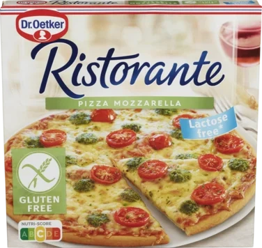 Glutenfri Pizza Ristorante Mozzarella