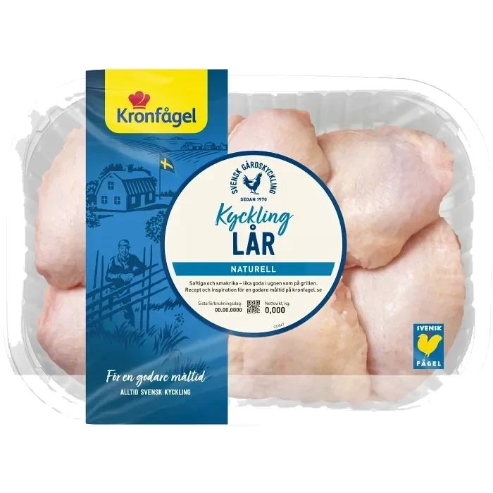 Kycklinglår ca 900g Kronfågel