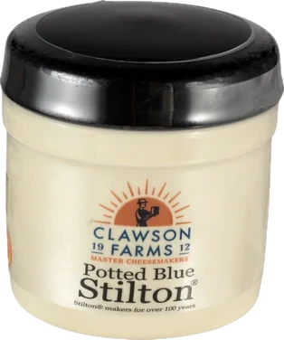 Stilton Krukke 100g Clawson