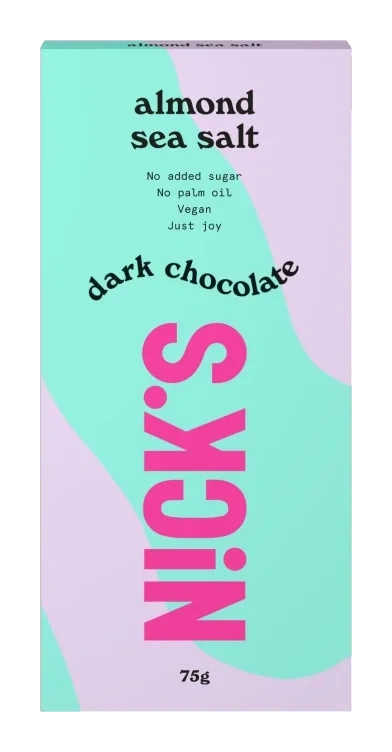 Nick's Dark Chocolate Almond Sea Salt