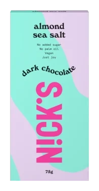 Nick's Dark Chocolate Almond Sea Salt